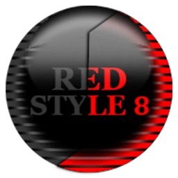 Red Icon Pack Style 8 图标